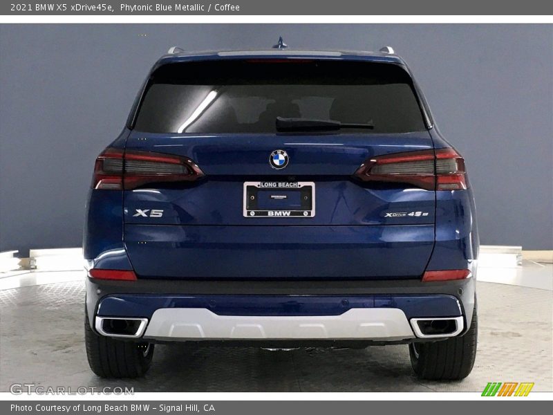 Phytonic Blue Metallic / Coffee 2021 BMW X5 xDrive45e
