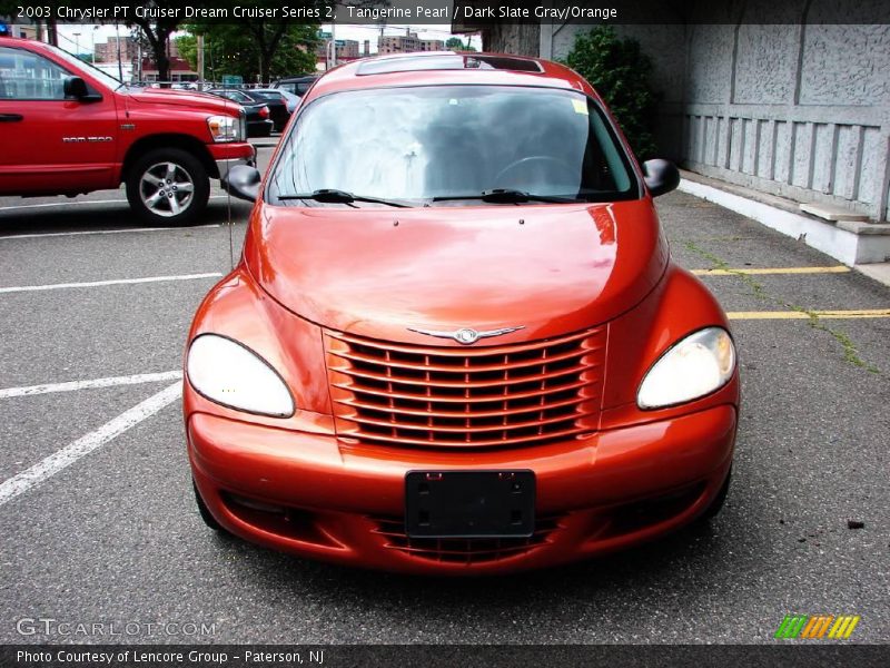 Tangerine Pearl / Dark Slate Gray/Orange 2003 Chrysler PT Cruiser Dream Cruiser Series 2