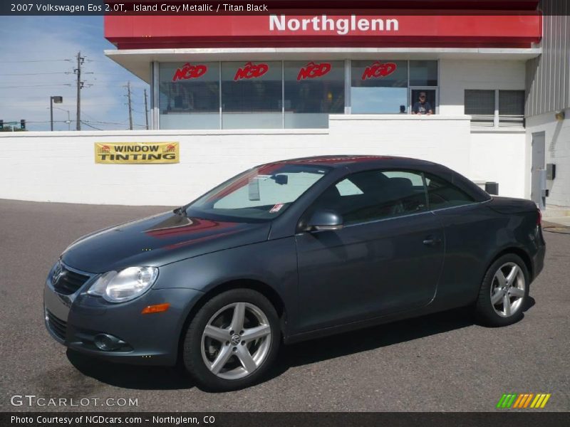 Island Grey Metallic / Titan Black 2007 Volkswagen Eos 2.0T