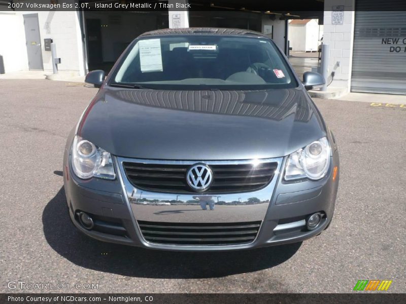 Island Grey Metallic / Titan Black 2007 Volkswagen Eos 2.0T