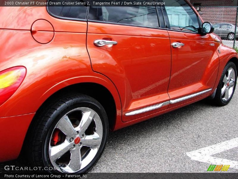 Tangerine Pearl / Dark Slate Gray/Orange 2003 Chrysler PT Cruiser Dream Cruiser Series 2