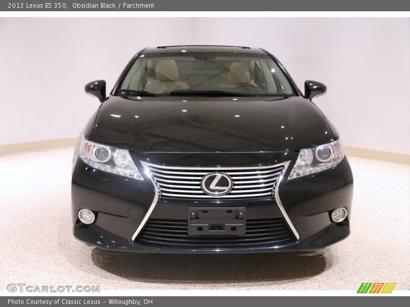 Obsidian Black / Parchment 2013 Lexus ES 350