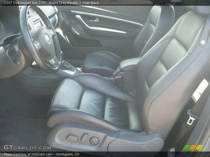 Island Grey Metallic / Titan Black 2007 Volkswagen Eos 2.0T