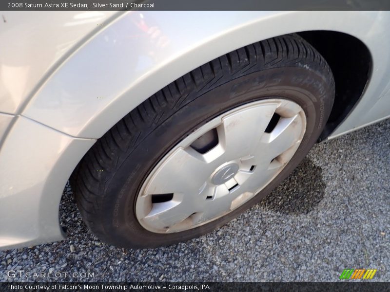 Silver Sand / Charcoal 2008 Saturn Astra XE Sedan