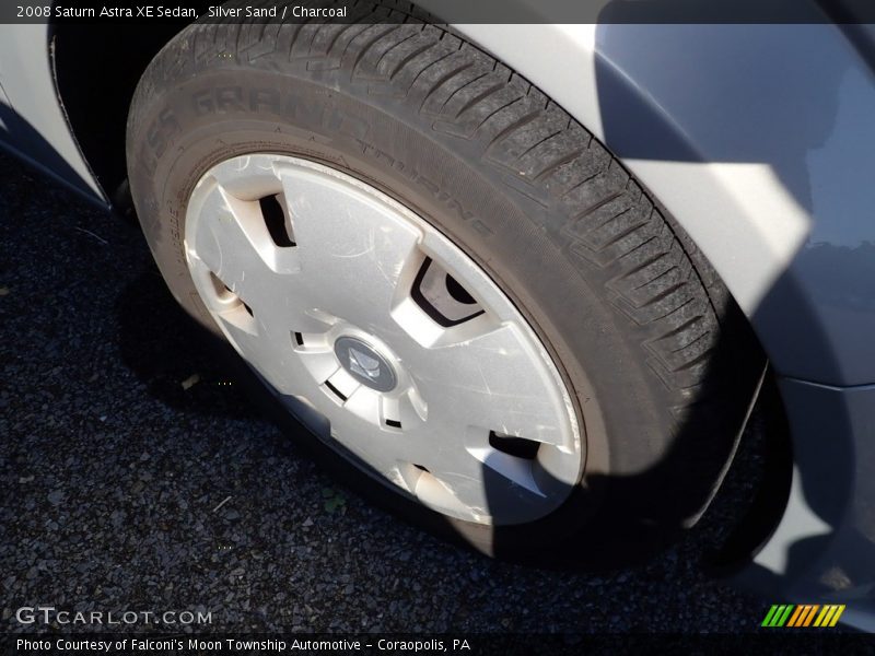 Silver Sand / Charcoal 2008 Saturn Astra XE Sedan