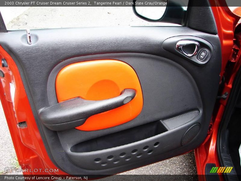 Tangerine Pearl / Dark Slate Gray/Orange 2003 Chrysler PT Cruiser Dream Cruiser Series 2