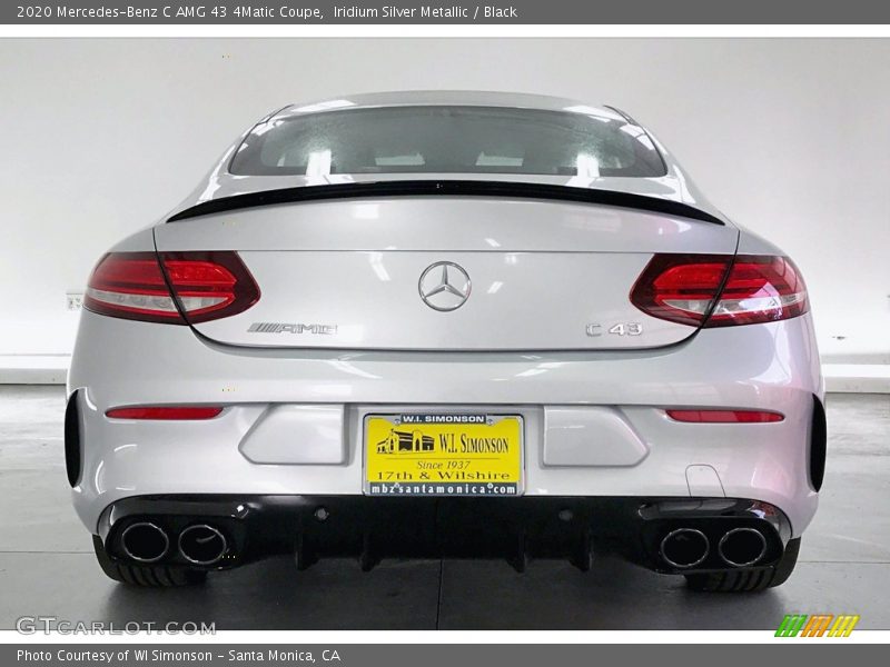 Iridium Silver Metallic / Black 2020 Mercedes-Benz C AMG 43 4Matic Coupe