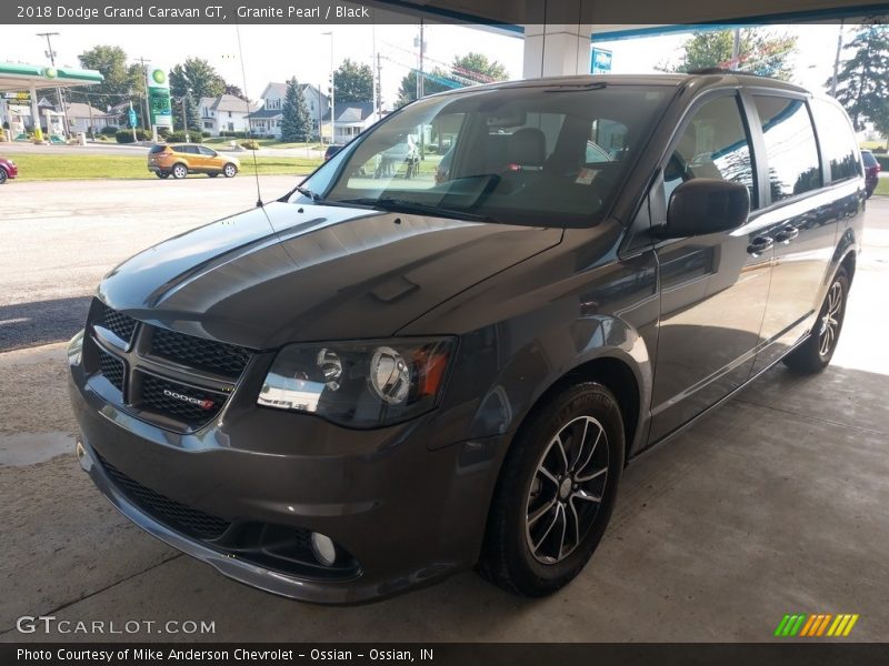 Granite Pearl / Black 2018 Dodge Grand Caravan GT