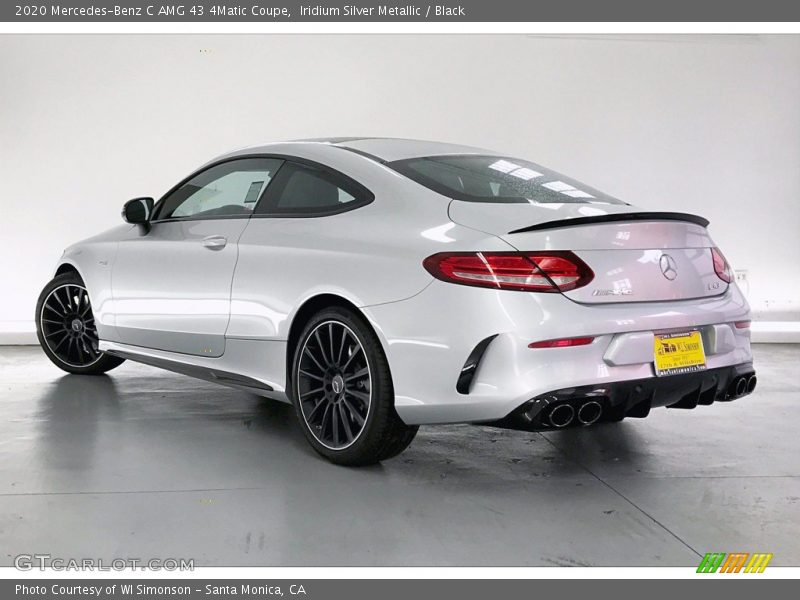 Iridium Silver Metallic / Black 2020 Mercedes-Benz C AMG 43 4Matic Coupe