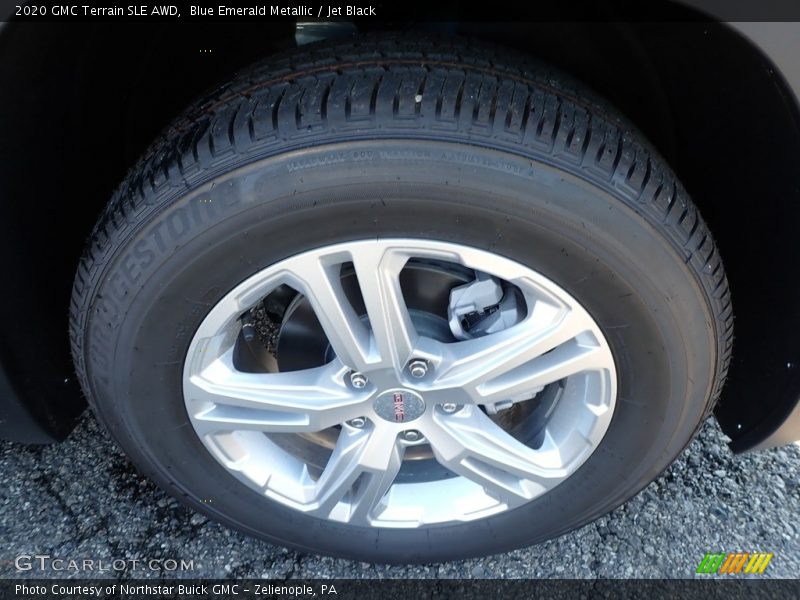 Blue Emerald Metallic / Jet Black 2020 GMC Terrain SLE AWD