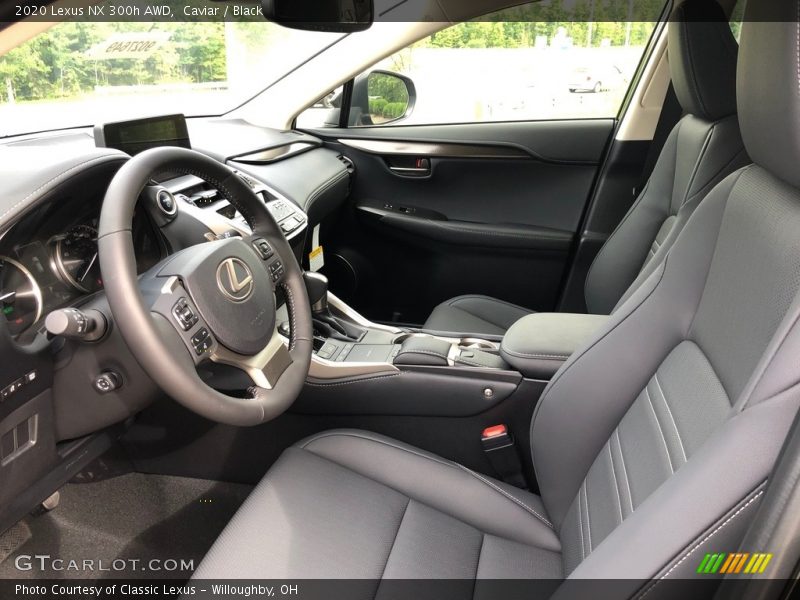 Caviar / Black 2020 Lexus NX 300h AWD