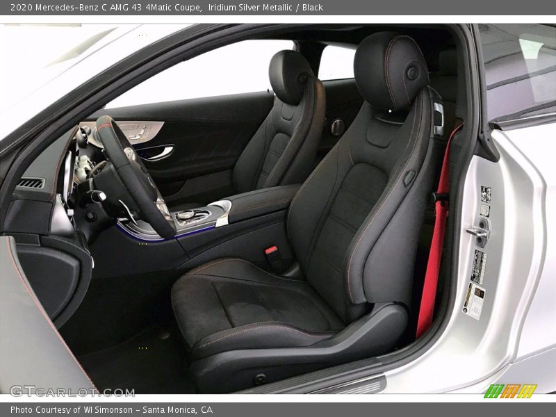Front Seat of 2020 C AMG 43 4Matic Coupe