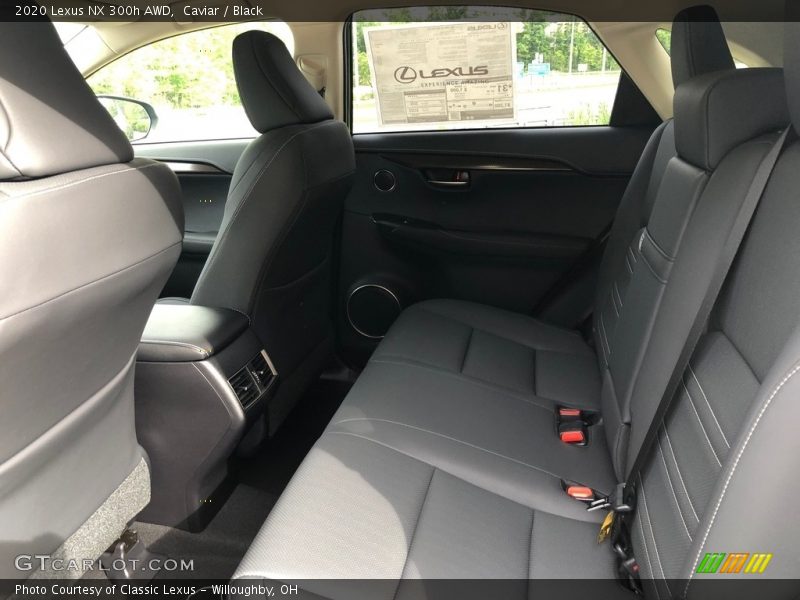 Caviar / Black 2020 Lexus NX 300h AWD