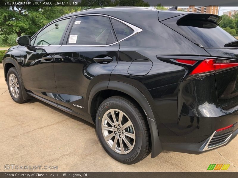 Caviar / Black 2020 Lexus NX 300h AWD