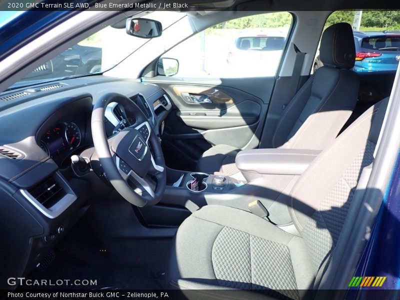 Blue Emerald Metallic / Jet Black 2020 GMC Terrain SLE AWD