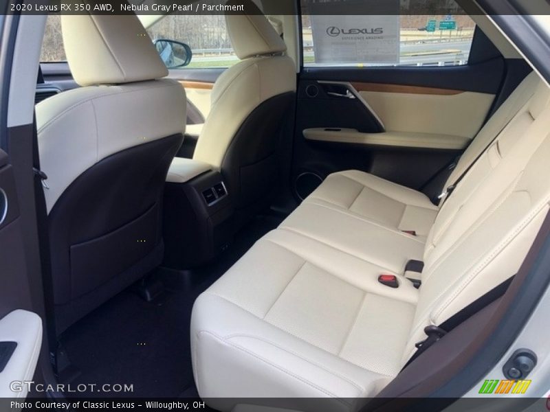 Nebula Gray Pearl / Parchment 2020 Lexus RX 350 AWD