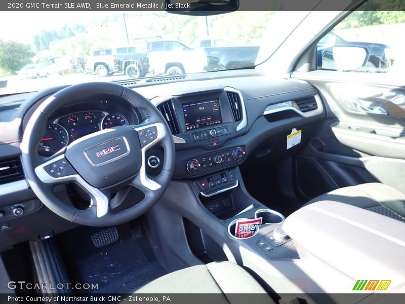 Blue Emerald Metallic / Jet Black 2020 GMC Terrain SLE AWD