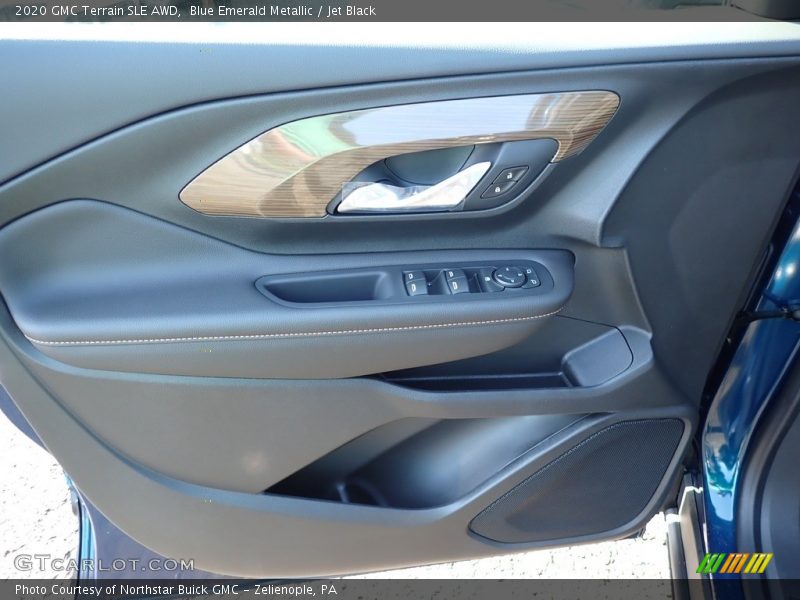 Blue Emerald Metallic / Jet Black 2020 GMC Terrain SLE AWD