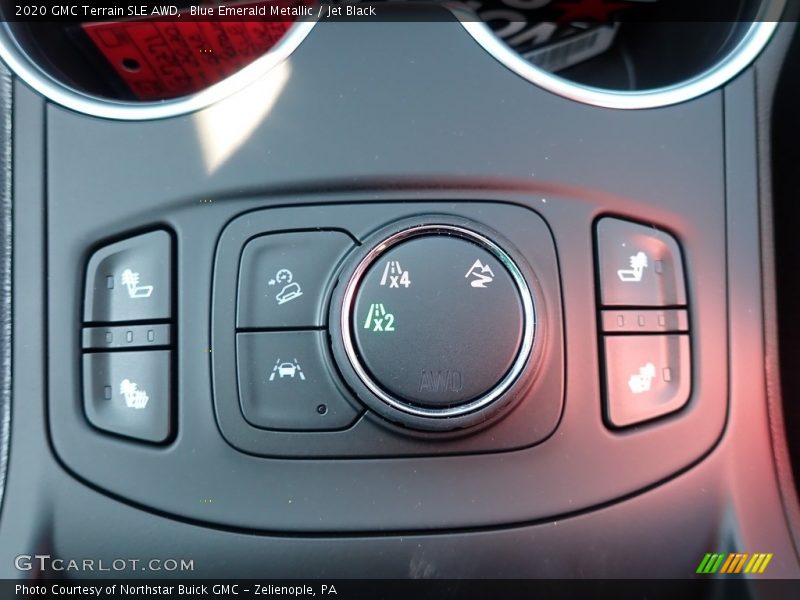 Blue Emerald Metallic / Jet Black 2020 GMC Terrain SLE AWD