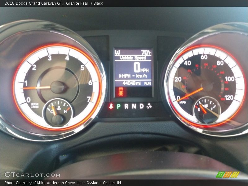  2018 Grand Caravan GT GT Gauges