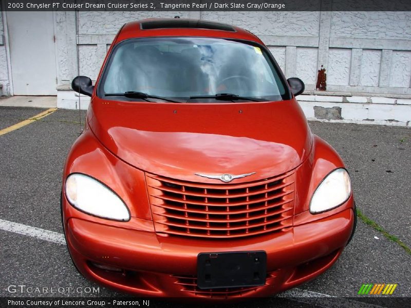 Tangerine Pearl / Dark Slate Gray/Orange 2003 Chrysler PT Cruiser Dream Cruiser Series 2