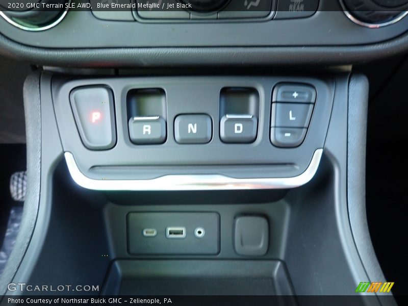 Blue Emerald Metallic / Jet Black 2020 GMC Terrain SLE AWD