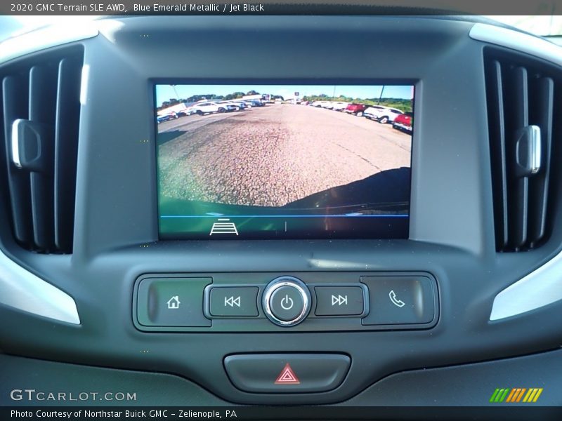 Blue Emerald Metallic / Jet Black 2020 GMC Terrain SLE AWD