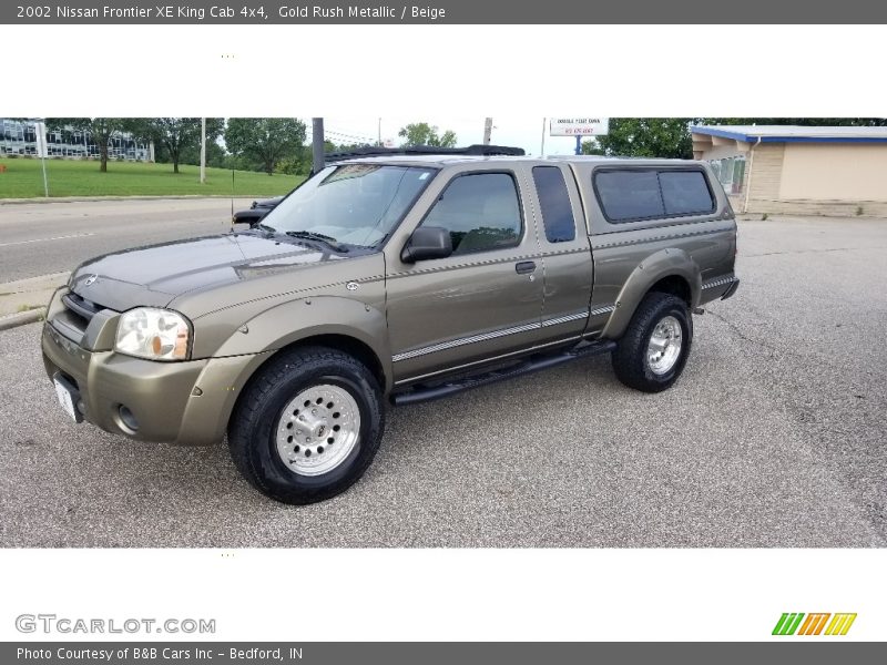 Front 3/4 View of 2002 Frontier XE King Cab 4x4