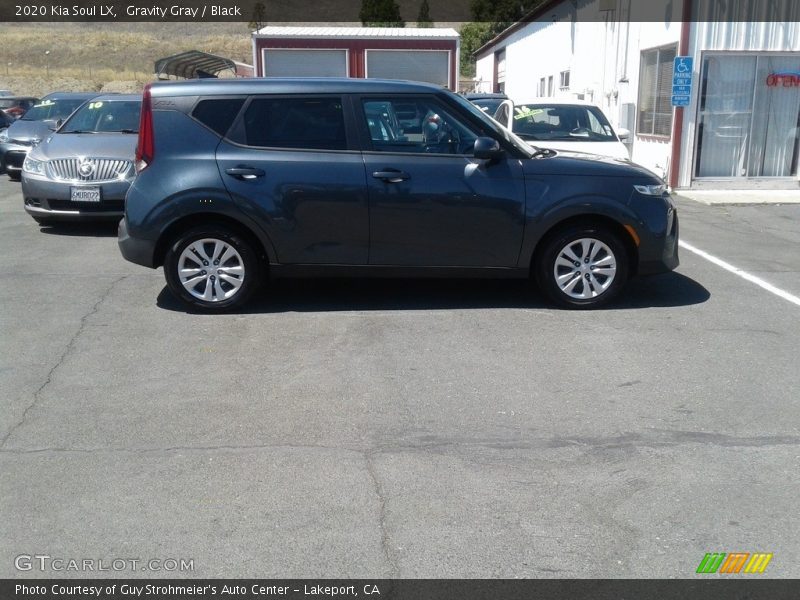 Gravity Gray / Black 2020 Kia Soul LX