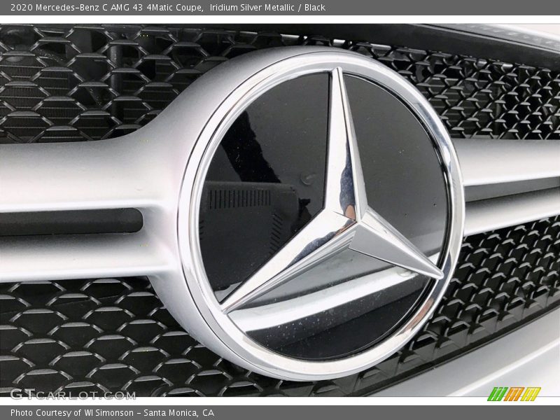 Iridium Silver Metallic / Black 2020 Mercedes-Benz C AMG 43 4Matic Coupe