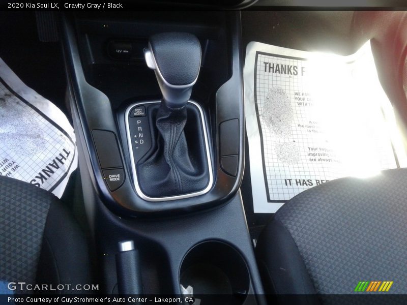 Gravity Gray / Black 2020 Kia Soul LX