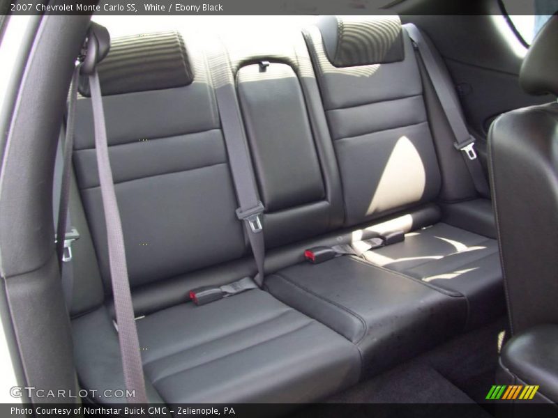 White / Ebony Black 2007 Chevrolet Monte Carlo SS