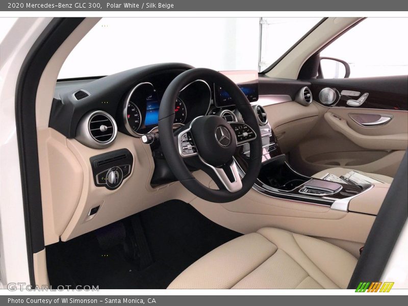 Polar White / Silk Beige 2020 Mercedes-Benz GLC 300