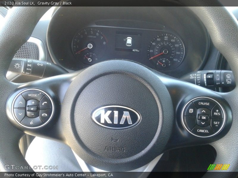 Gravity Gray / Black 2020 Kia Soul LX