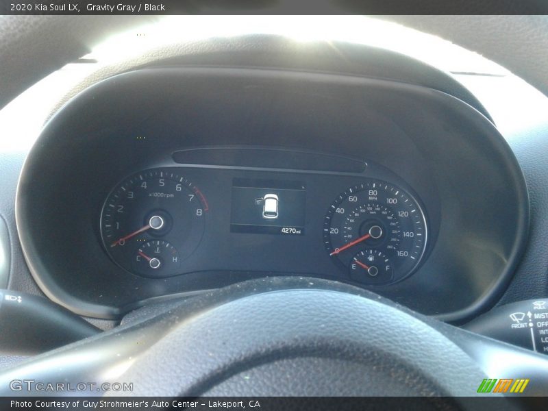 Gravity Gray / Black 2020 Kia Soul LX