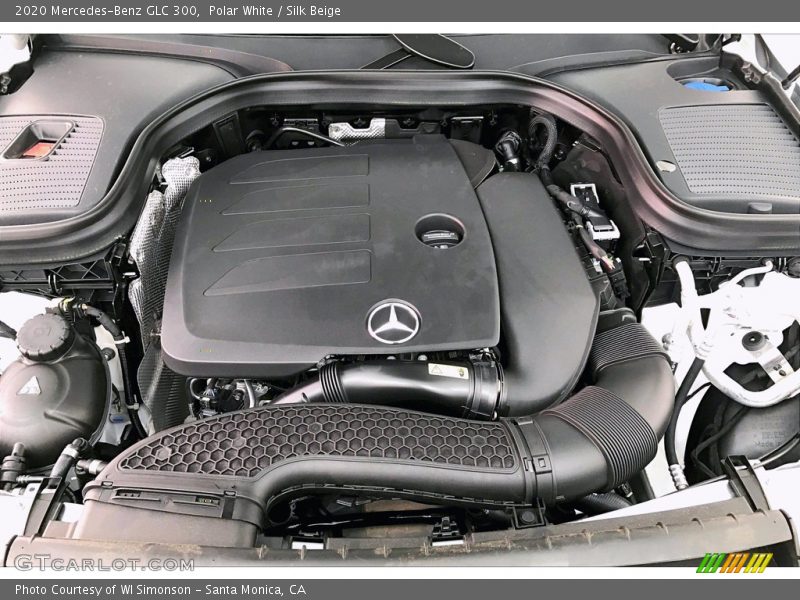 Polar White / Silk Beige 2020 Mercedes-Benz GLC 300