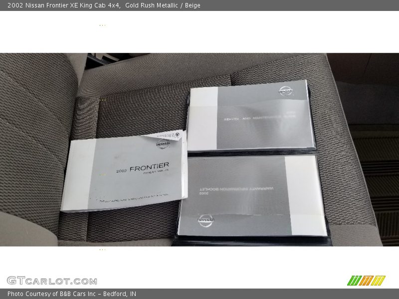 Books/Manuals of 2002 Frontier XE King Cab 4x4