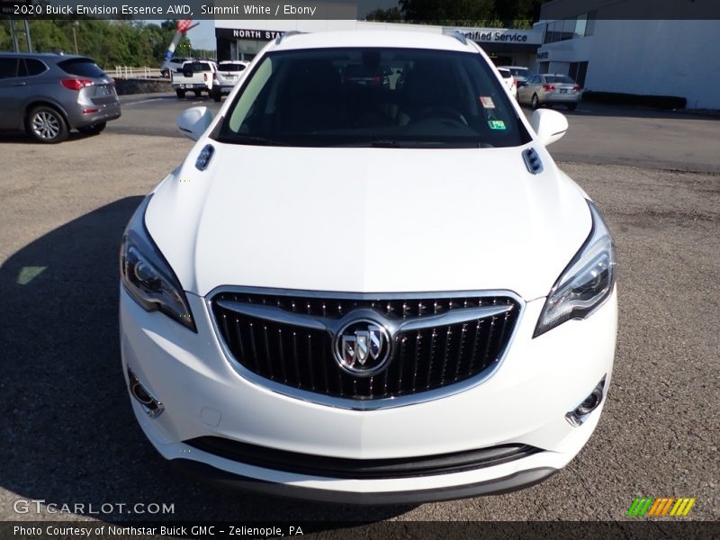 Summit White / Ebony 2020 Buick Envision Essence AWD