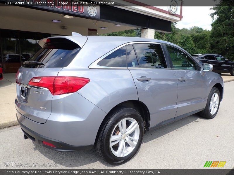 Forged Silver Metallic / Parchment 2015 Acura RDX Technology