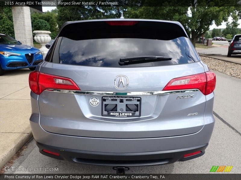 Forged Silver Metallic / Parchment 2015 Acura RDX Technology