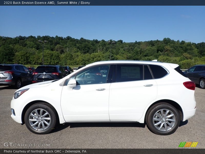 Summit White / Ebony 2020 Buick Envision Essence AWD