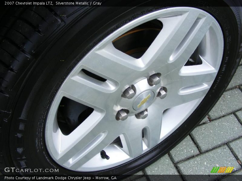 Silverstone Metallic / Gray 2007 Chevrolet Impala LTZ