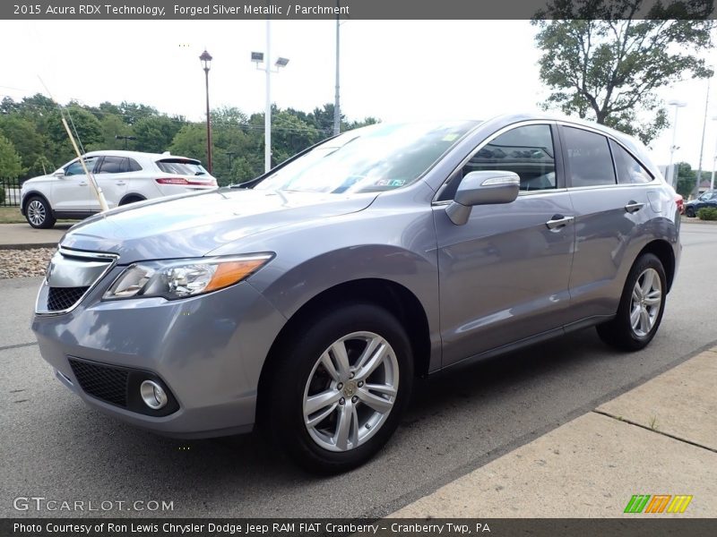 Forged Silver Metallic / Parchment 2015 Acura RDX Technology