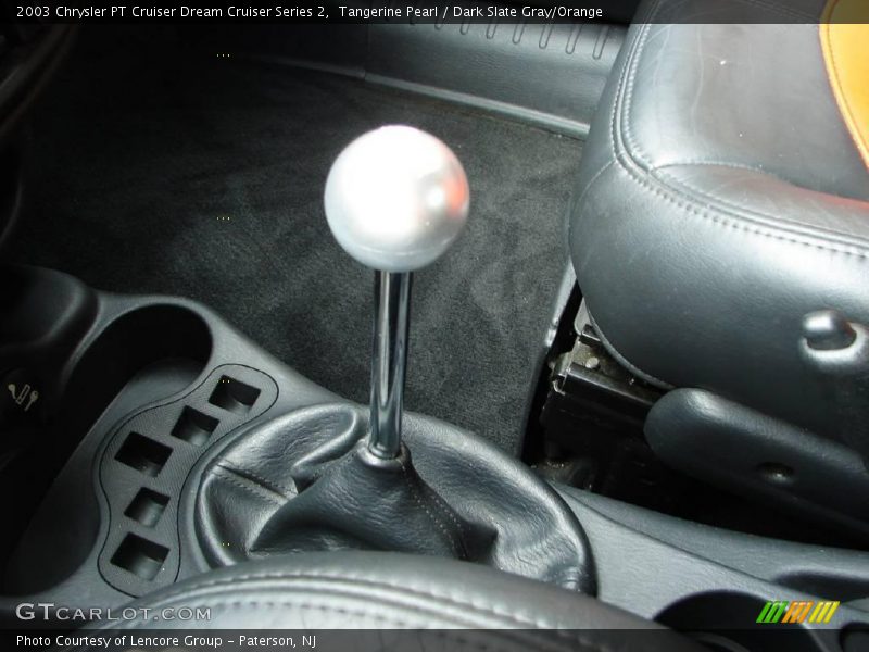 Tangerine Pearl / Dark Slate Gray/Orange 2003 Chrysler PT Cruiser Dream Cruiser Series 2