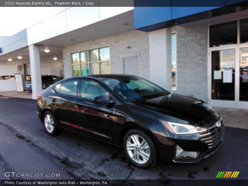 Phantom Black / Gray 2020 Hyundai Elantra SEL