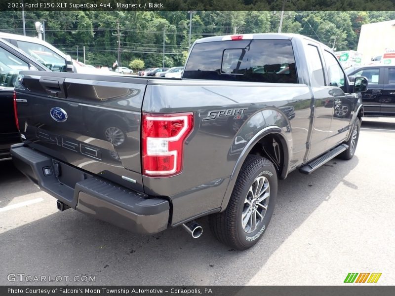 Magnetic / Black 2020 Ford F150 XLT SuperCab 4x4