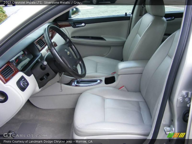 Silverstone Metallic / Gray 2007 Chevrolet Impala LTZ
