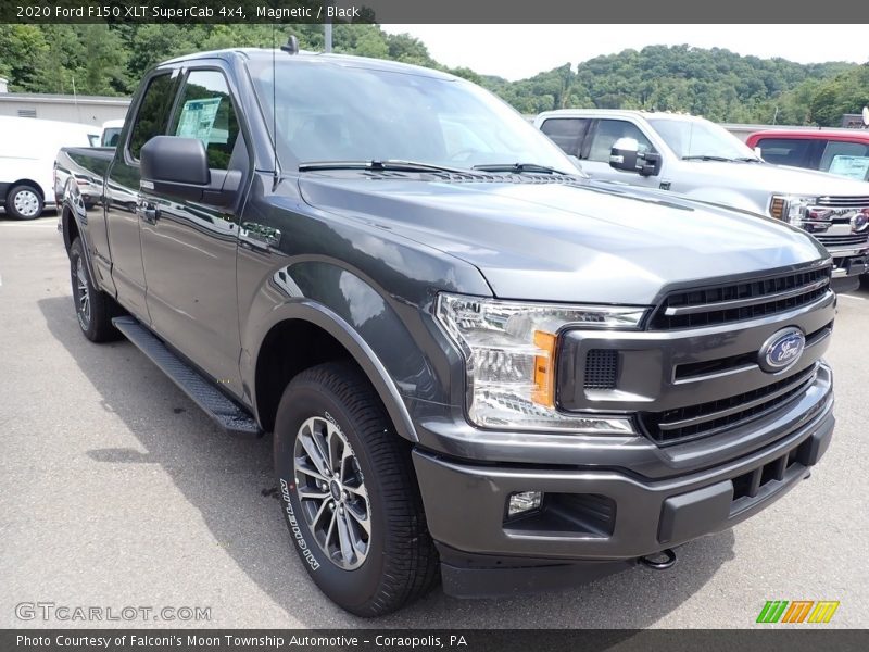 Magnetic / Black 2020 Ford F150 XLT SuperCab 4x4