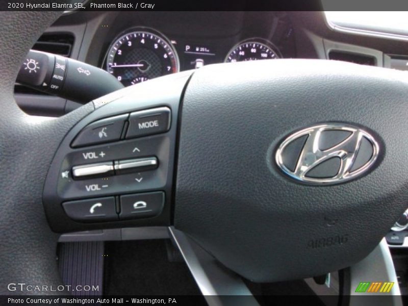 Phantom Black / Gray 2020 Hyundai Elantra SEL