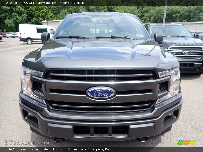 Magnetic / Black 2020 Ford F150 XLT SuperCab 4x4